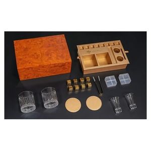 Luenmook Whiskey Glass Set , Open Box